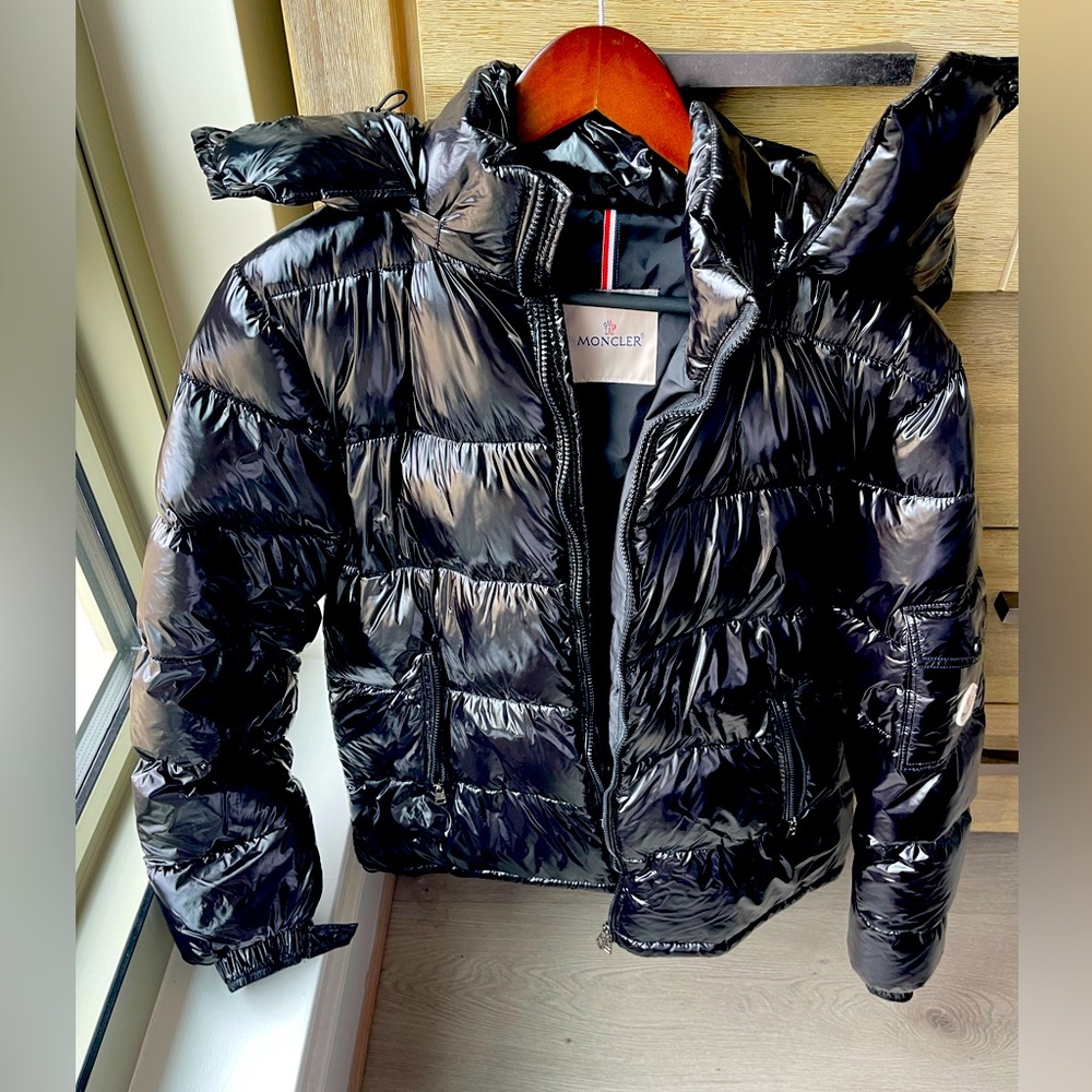 Black small Moncler puffer